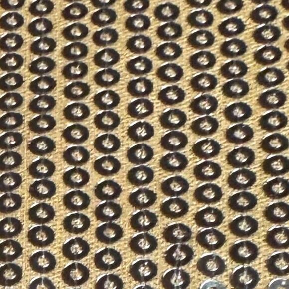 Shavonne Dorsey Silvia Sequin Kimono/Topper - Gold - size L - Picture 10 of 16